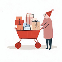 Подарки пациентам гематологических отделений